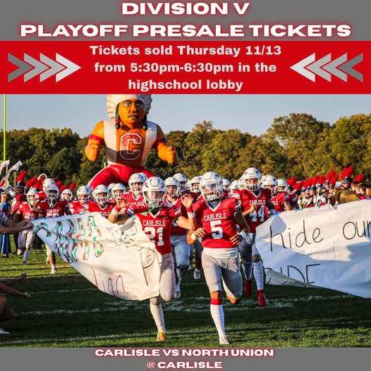 Division V Playoff Presale Tickets